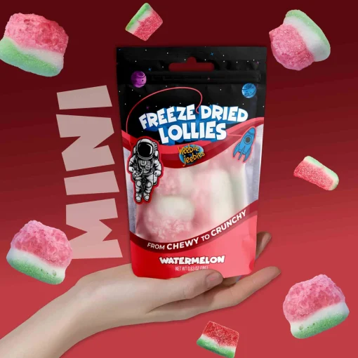 Heebie Jeebies | Freeze Dried Watermelon Lollies | Mini