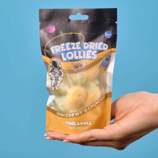 Heebie Jeebies | Freeze Dried Pineapple Lollies | Mini