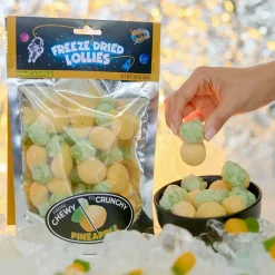 Heebie Jeebies | Freeze Dried Pineapple Lollies | Large