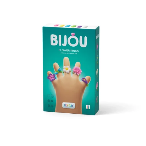 Hey Clay Bijou Flower Rings