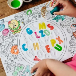 HeyDoodle - Sensory Mats - ABC | Alphabet Soup