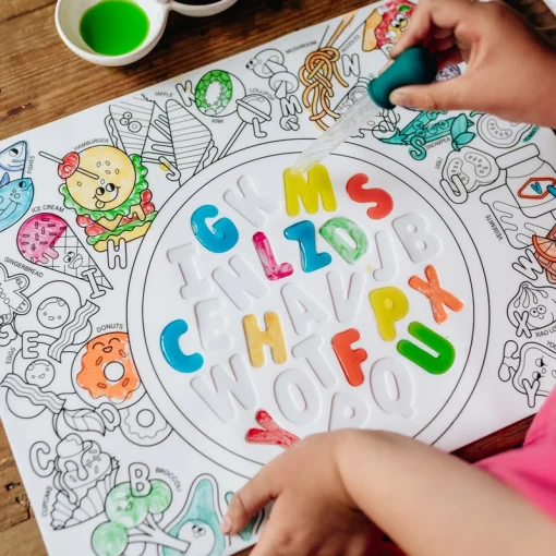 HeyDoodle - Sensory Mats - ABC | Alphabet Soup