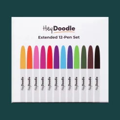HeyDoodle - Standard 12 Pen Set