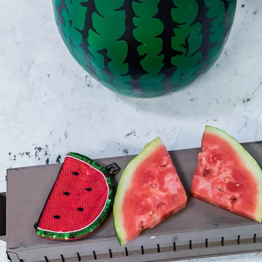 Iconic Sequin Purse - Watermelon