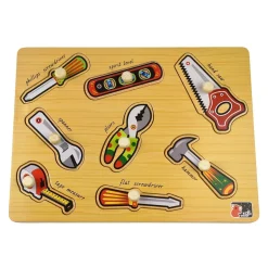 2 in 1 Peg Puzzle - Tools