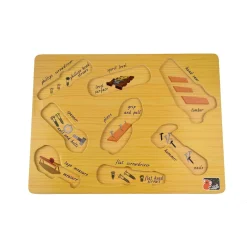 2 in 1 Peg Puzzle - Tools