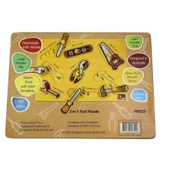 2 in 1 Peg Puzzle - Tools