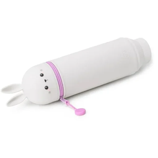 2 in 1 Silicone Pencil Case