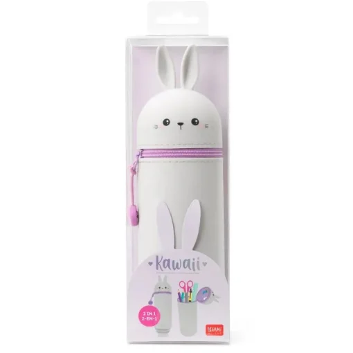 2 in 1 Silicone Pencil Case