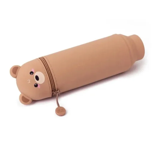 2 in 1 Silicone Pencil Case
