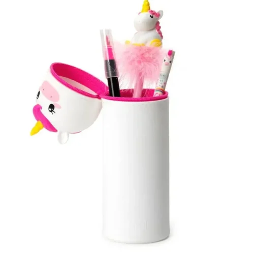 2 in 1 Silicone Pencil Case