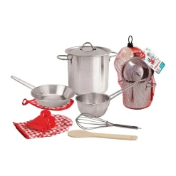 Kaper Kidz - Stainless Steel Cooking Playset