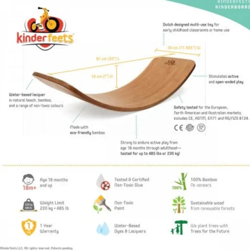 Kinderfeets | Kinderboard | Bamboo