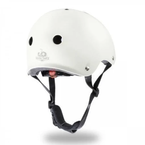 Kinderfeets Toddler Bike Helmet Matte White