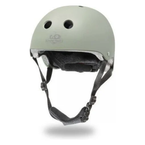 Kinderfeets Toddler Bike Helmet Matte Silver Sage