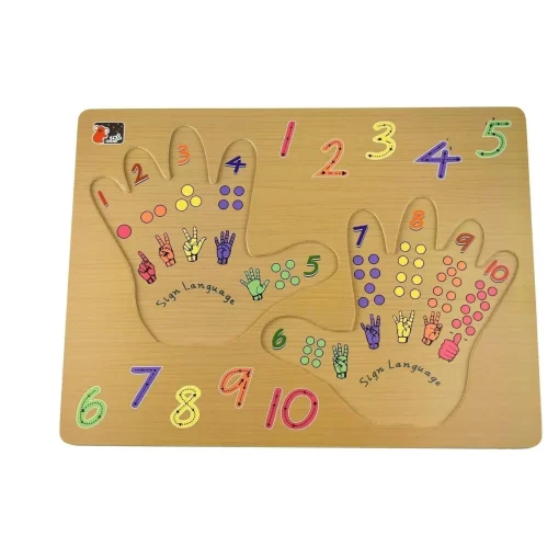 Left and Right Hand Puzzle