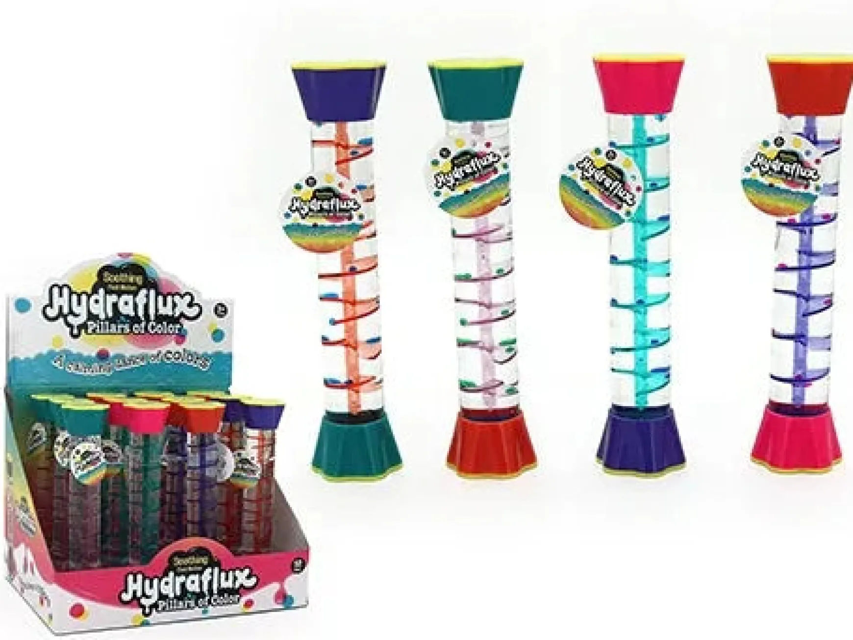 Liquid Motion Stick - Spiral (Assorted Colours)