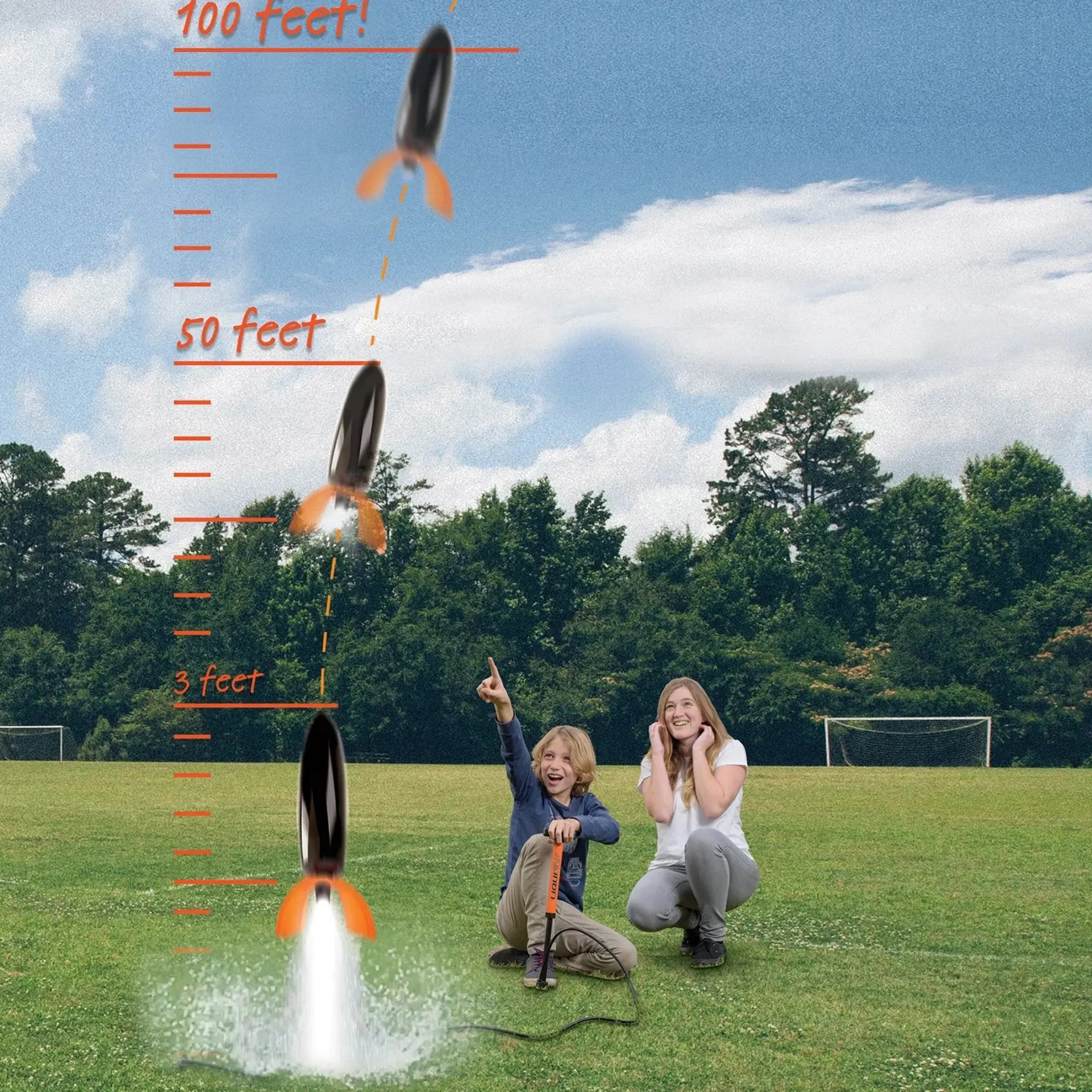 Liquifly Water Powered Bottle Rocket