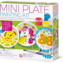 Little Craft: Mini Plates Painting Kit