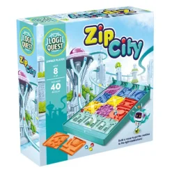 Logiquest Zip City Logic Puzzle