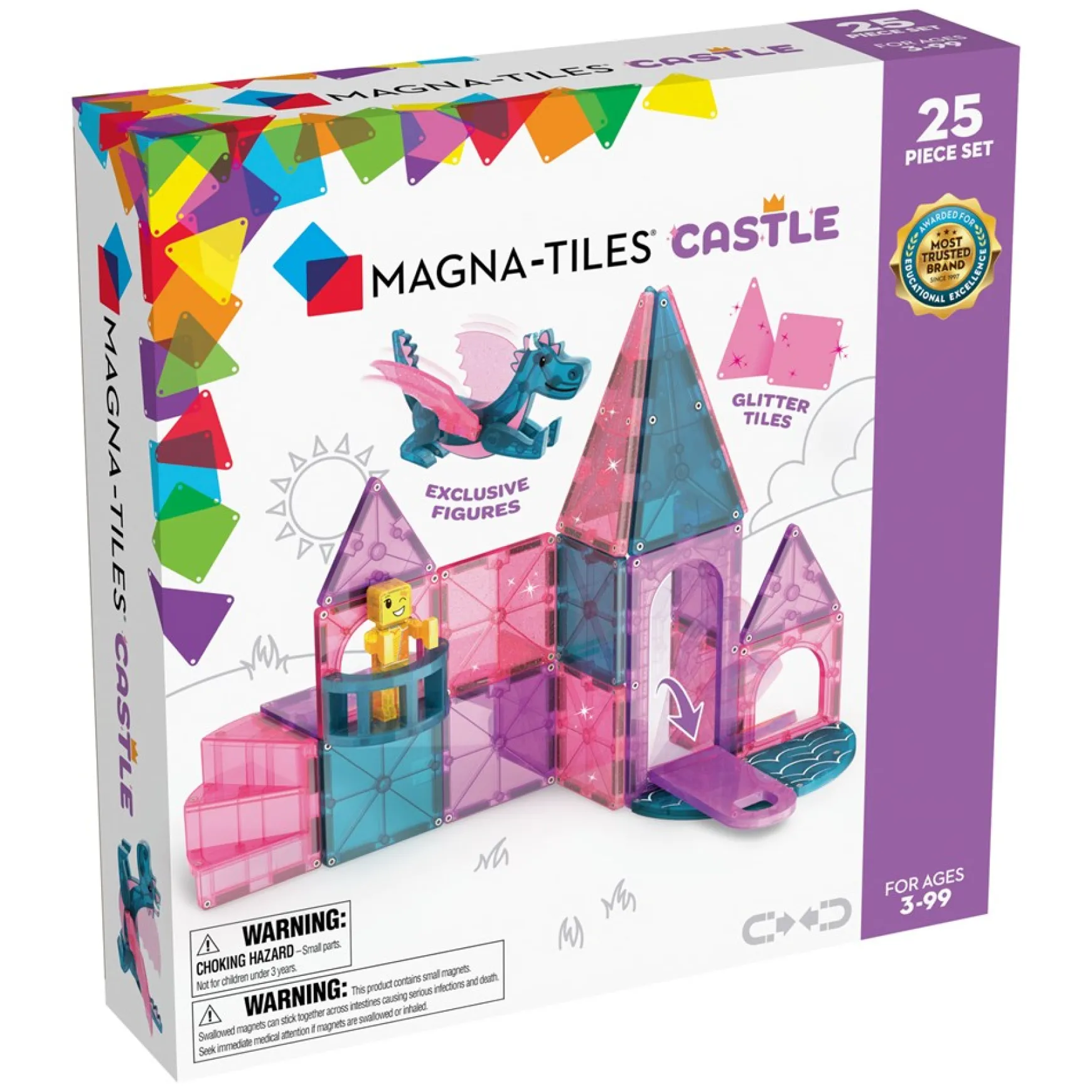 Magna-Tiles - Castle 25 Piece Set