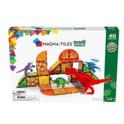 Magna-Tiles - Dino World - 40 Piece Set