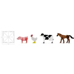 Magna-Tiles - Farm Animals - 25 Piece Set
