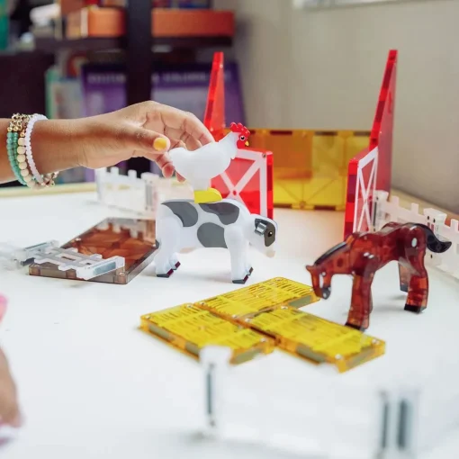 Magna-Tiles - Farm Animals - 25 Piece Set