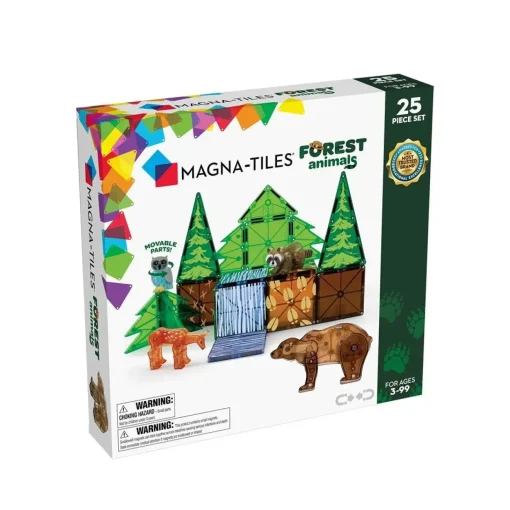 Magna-Tiles - Forest Animals - 25 Piece Set