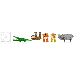 Magna-Tiles - Jungle Animals - 25 Piece Set