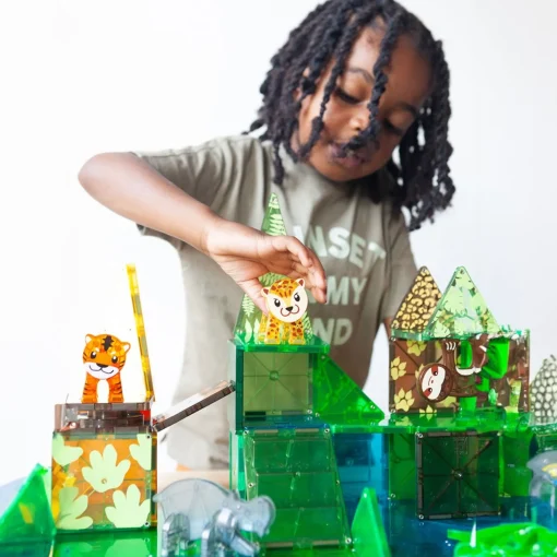 Magna-Tiles - Jungle Animals - 25 Piece Set