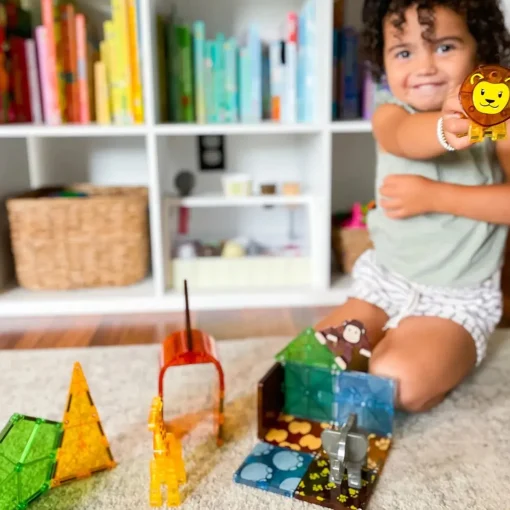 Magna-Tiles - Safari Animals - 25 Piece Set