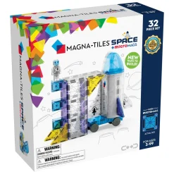 Magna-Tiles - Space + microMAGS 32 Piece Set