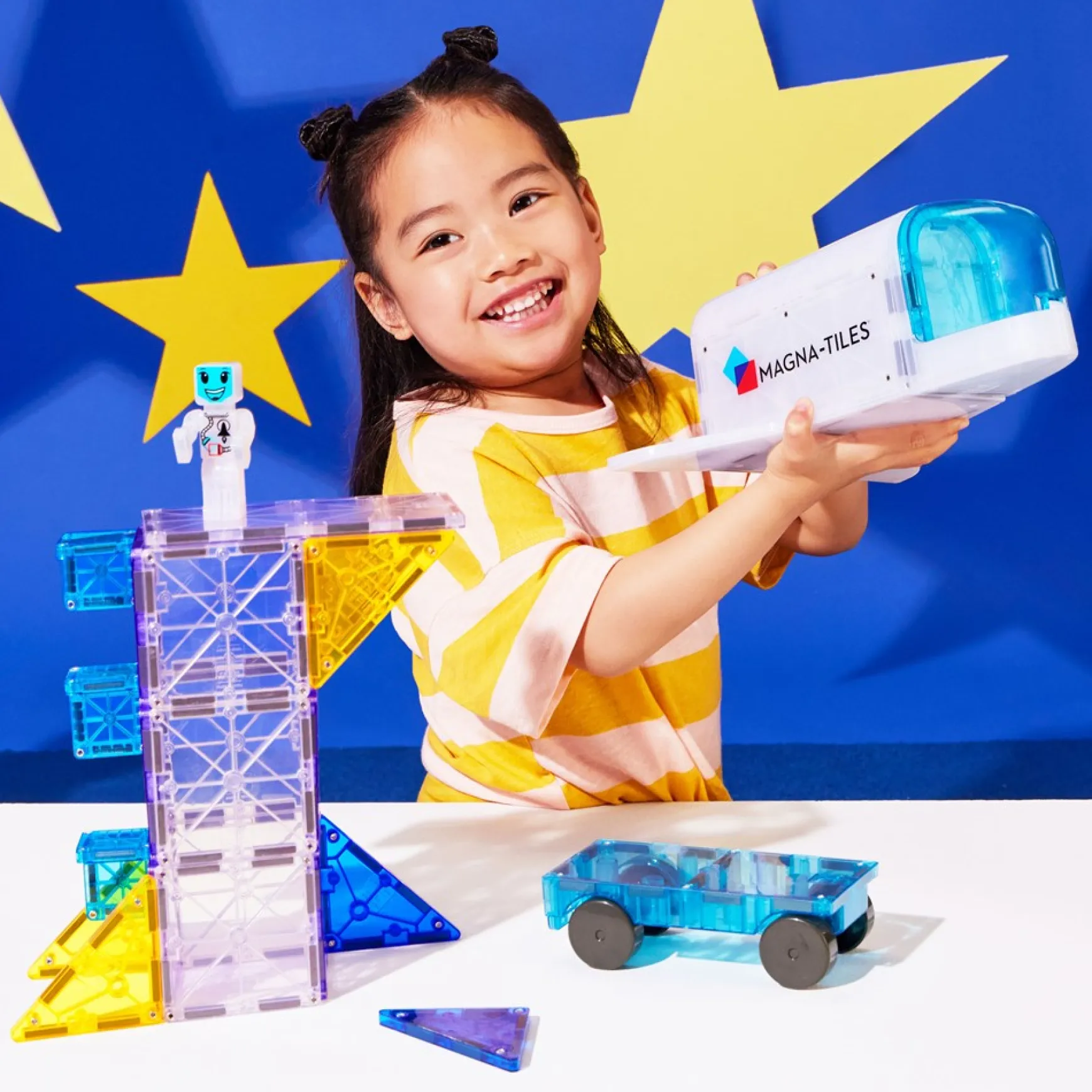 Magna-Tiles - Space + microMAGS 32 Piece Set