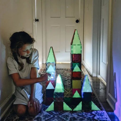 Magna-Tiles Glow - 16 Piece Set