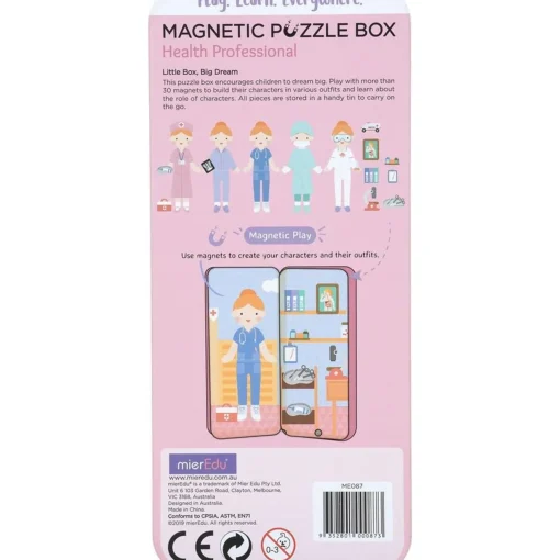 Magnetic Puzzle Box - Doctor