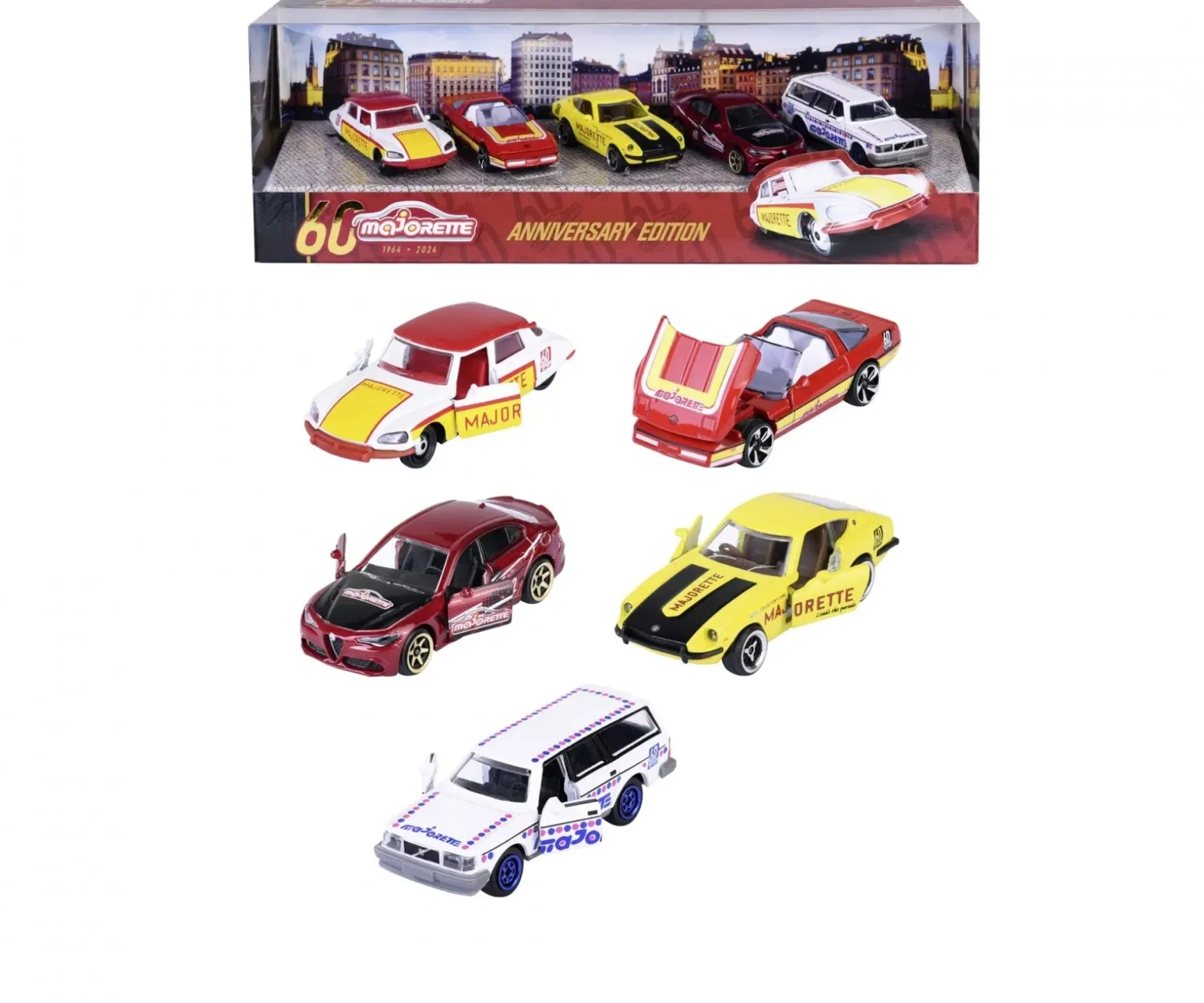 Majorette | 60th Anniversary Edition 5 Piece Gift Pack