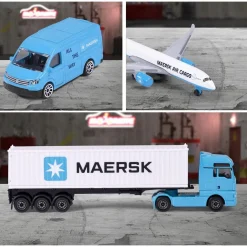 Majorette | Maersk Transport Vehicle (3 Assorted)