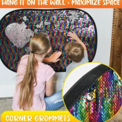 Meavia | Giant Rainbow Reversible Sequins Toy
