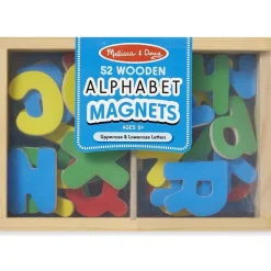 Melissa u0026 Doug - Alphabet Magnets - 52 Piece