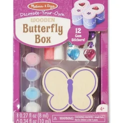 Melissa u0026 Doug - Created by Me! Wooden Butterfly Box