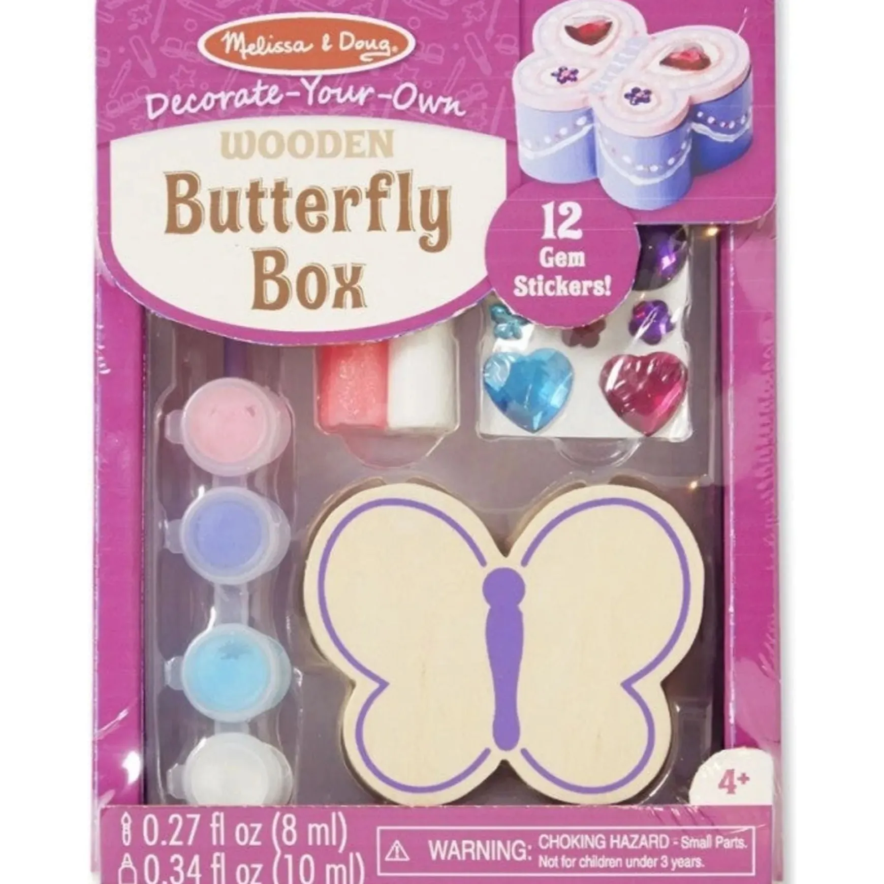 Melissa u0026 Doug - Created by Me! Wooden Butterfly Box