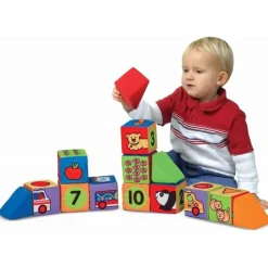 Melissa u0026 Doug - Match u0026 Build Blocks