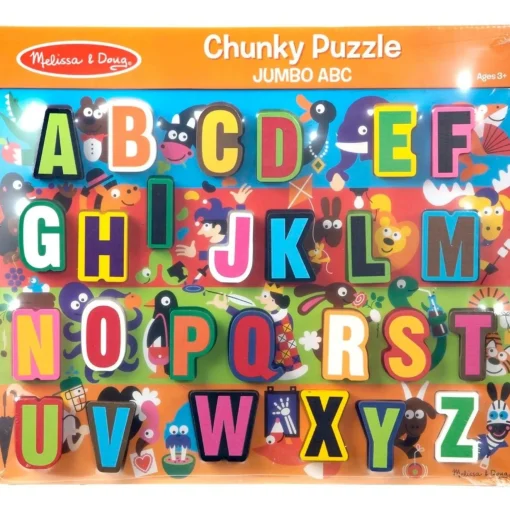 Melissa u0026 Doug- Jumbo ABC Chunky Puzzle - 26pc