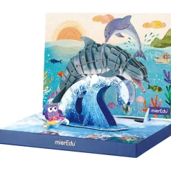mierEdu Eco 3D Puzzle - Bottlenose Dolphin