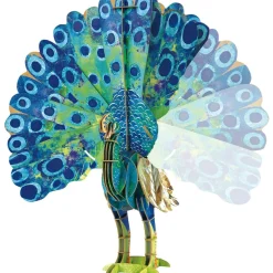 mierEdu Eco 3D Puzzle - Peacock