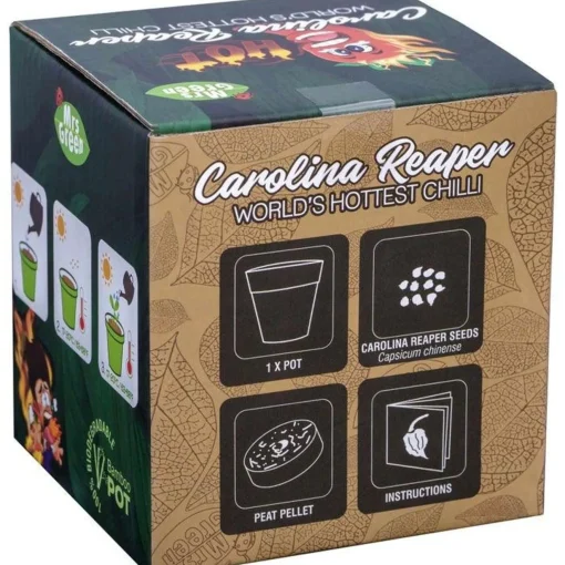 Mrs Greens | Carolina Reaper Chilli Growing Kit: The World's Hottest Chilli