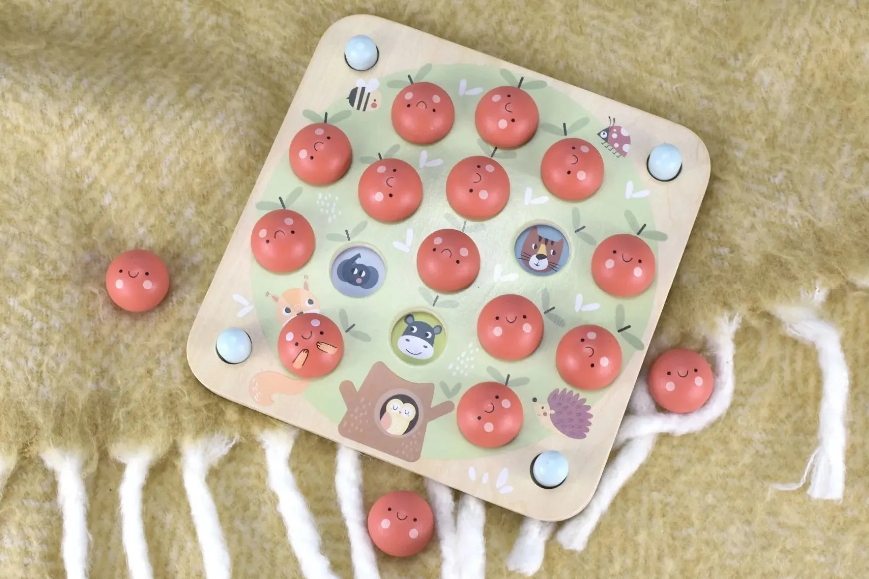 My Forest Friends Apple Memory Matching Game