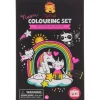 Neon Colouring Set - Unicorns and Friends