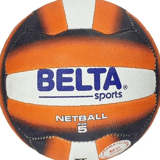 Netball - Size 5 - Orange and Blue